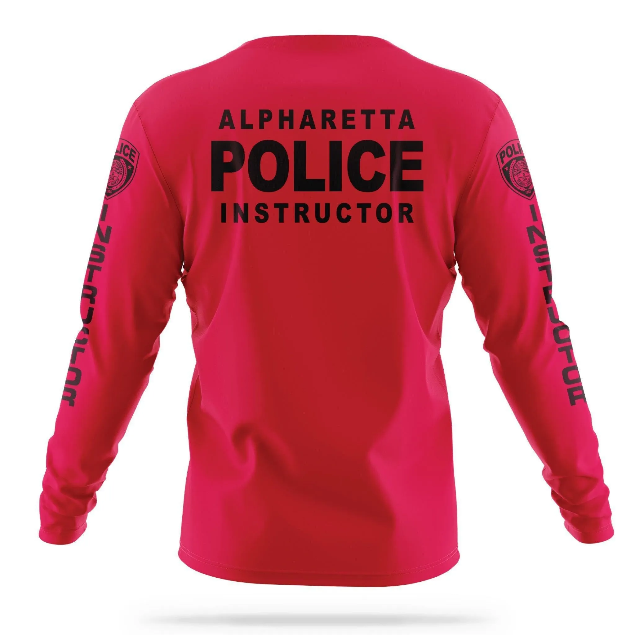 [ALPHARETTA PD] Men's Instructor Utility Long Sleeve [RED/BLK]