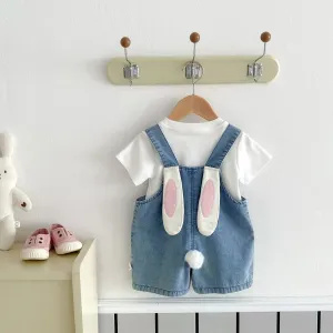 Bunny Rabbit Dungarees