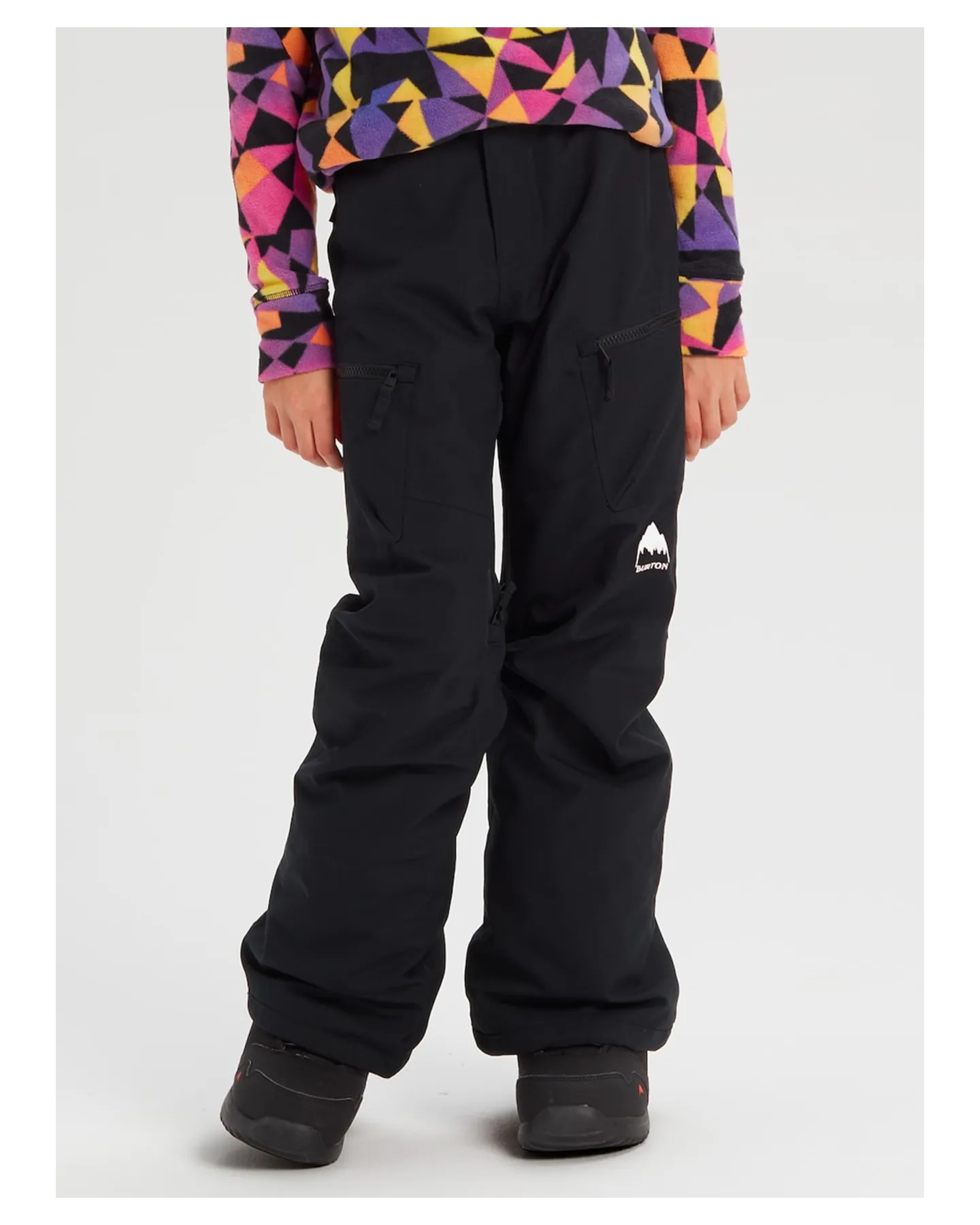 Burton Kids' Elite 2L Cargo Snow Pants - True Black