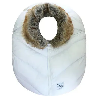 Car Seat Cocoon - White