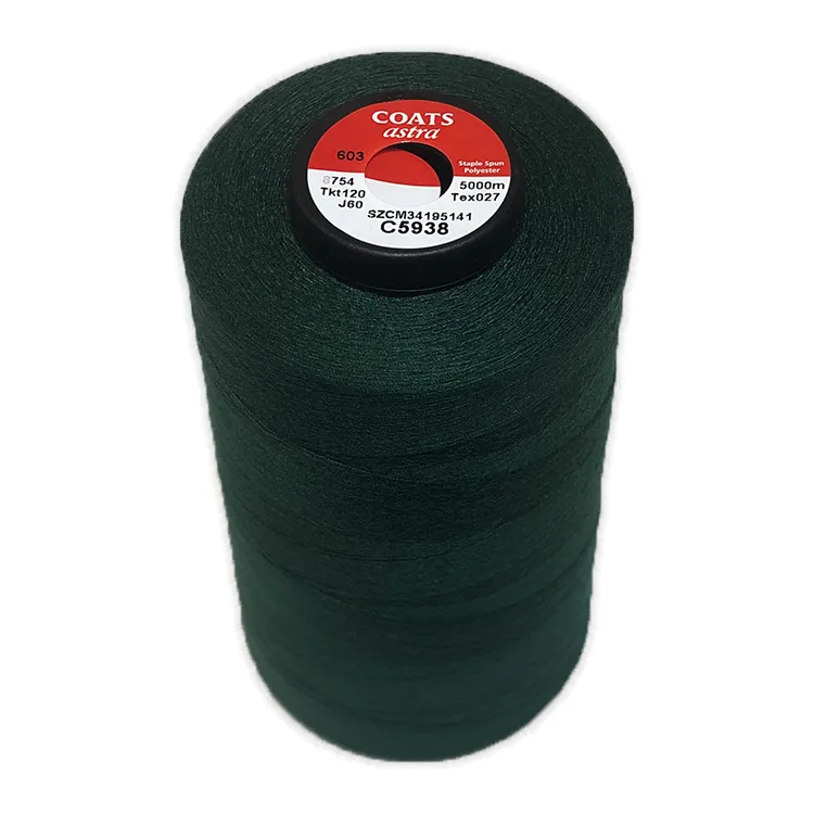 Coats Astra General Use 120 Thread - 5000m Cones