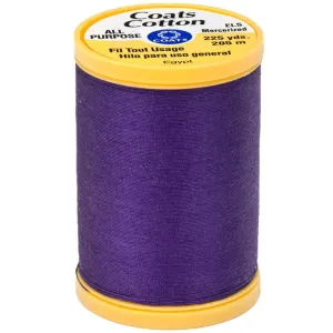 Coats General Purpose Cotton Thread 225yd Purple