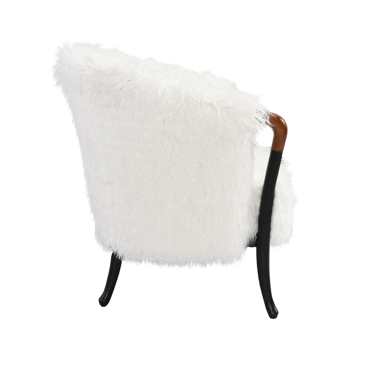 Denka Faux Fur Chair