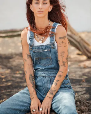 Dexy Dungarees - Washed Denim