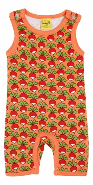 DUNS Shortie Dungarees - Radish Camelia