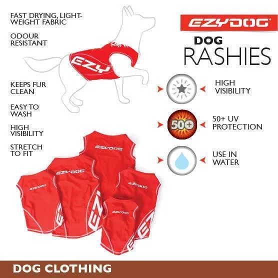 EzyDog Dog Rashie 50 UV Extra Large