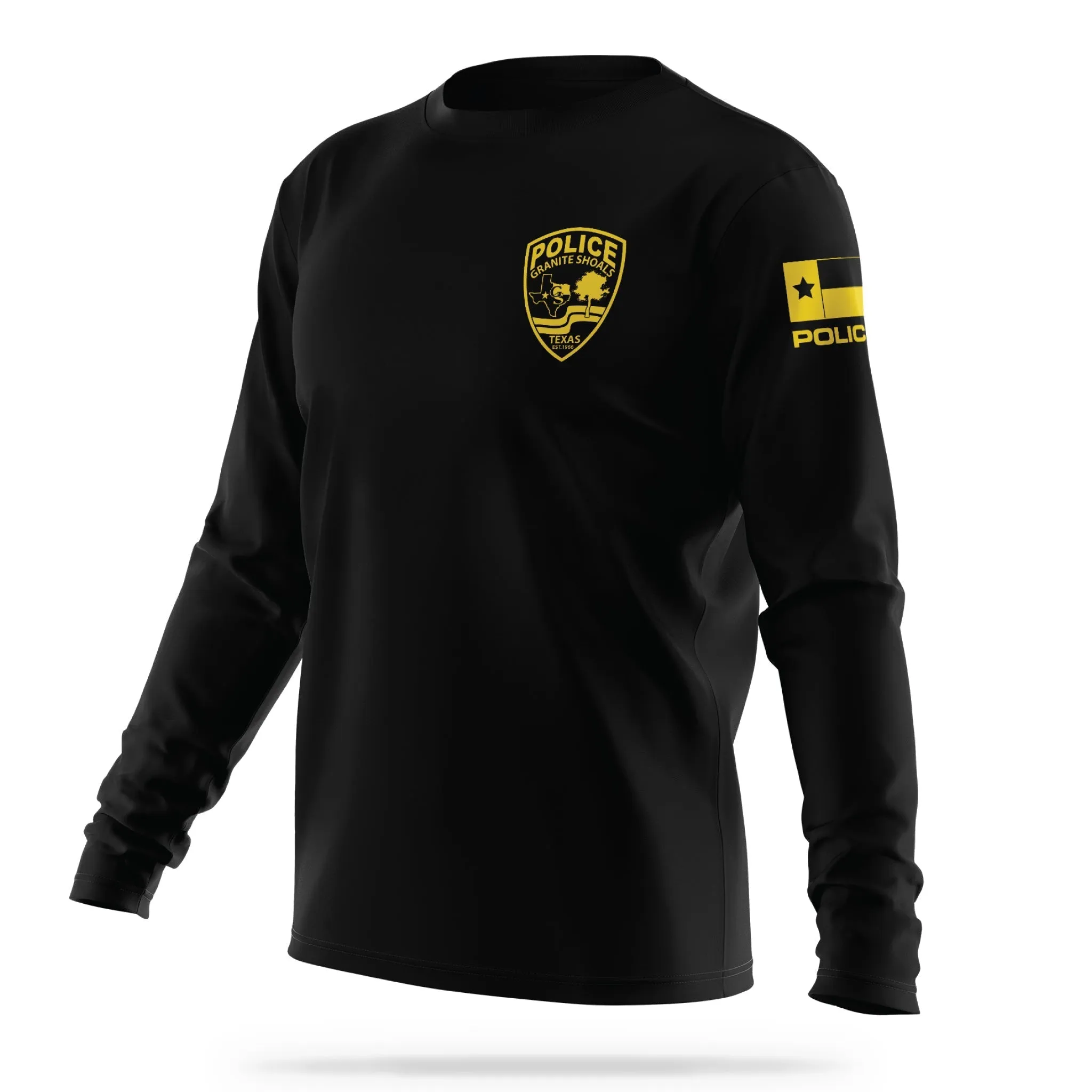 [GRANITE SHOALS PD] Utility Long Sleeve[BLK/GLD]