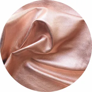 Metallic Foil Lamb Nappa - Rose Gold - SALE!!!