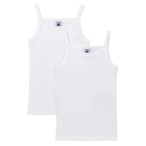 Petit Bateau Set of 2 White Camisoles