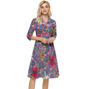 Psyrose 2 Classy Knee Length Dress