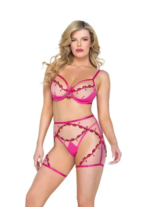 Roma Kiss & Tell 3-Piece Short Set Roma Confidential