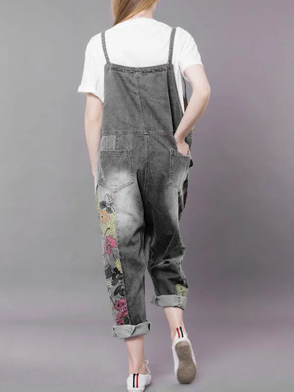 Stonewash Overall Dungarees