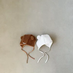 TEDDY BABY BONNET