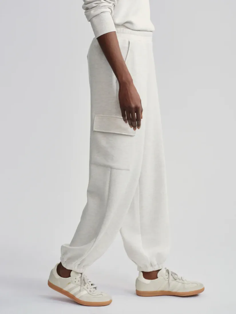 The Cargo Pant 25 Ivory Marl