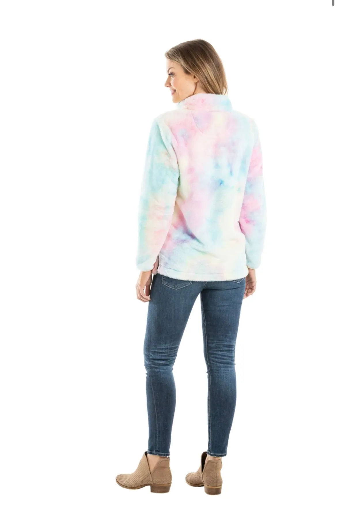 Tie Dye Pastel Pullover