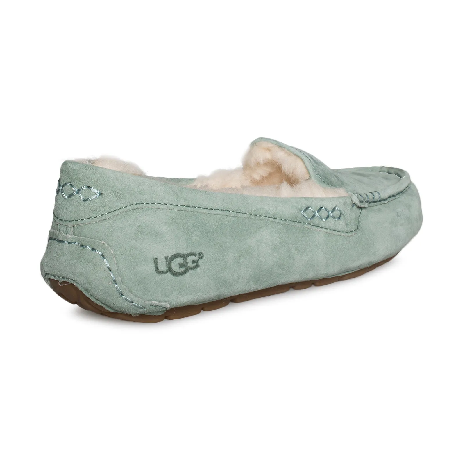 UGG Ansley Sea Green Slippers - Women's