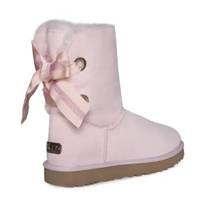 UGG Customizable Bailey Bow Short Seashell Pink Boots - Women's