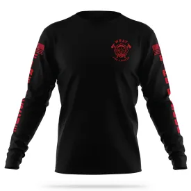 [WRAY FIRE & RESCUE] Utility Long Sleeve [BLK/RED]