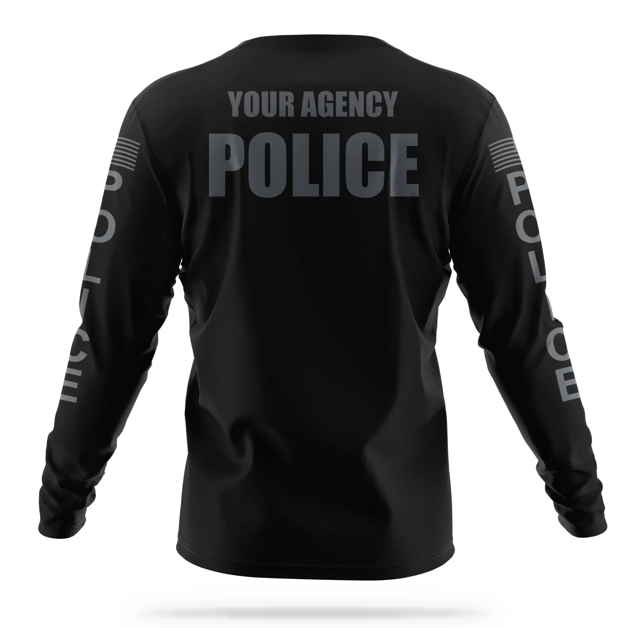 [YOUR AGENCY] POLICE Utility Long Sleeve Shirts