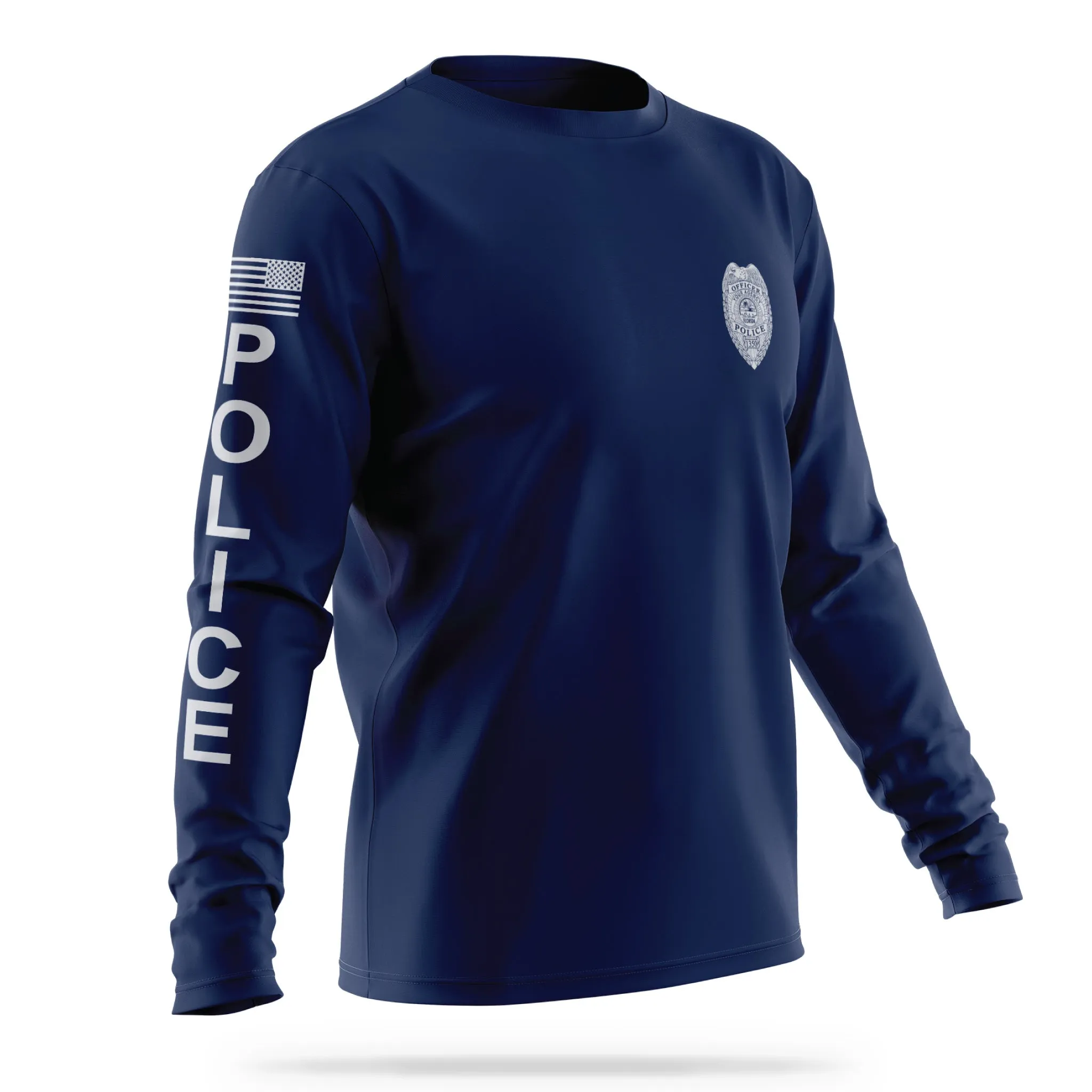 [YOUR AGENCY] POLICE Utility Long Sleeve Shirts