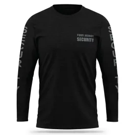 [YOUR AGENCY] SECURITY Utility Long Sleeve Shirts