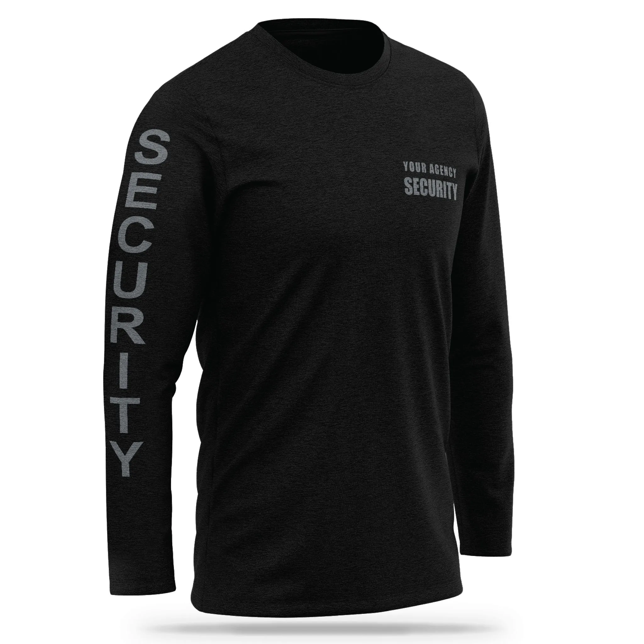 [YOUR AGENCY] SECURITY Utility Long Sleeve Shirts