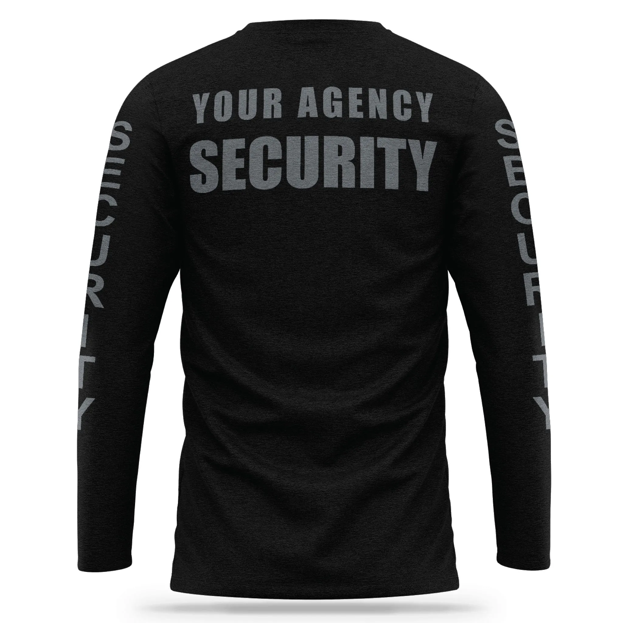 [YOUR AGENCY] SECURITY Utility Long Sleeve Shirts